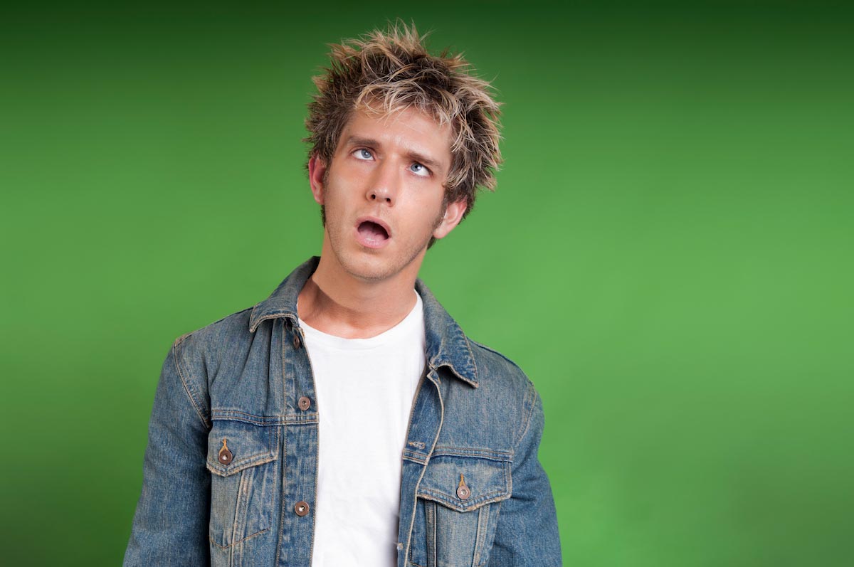 Man-Stupid-Dumb-Face-Young